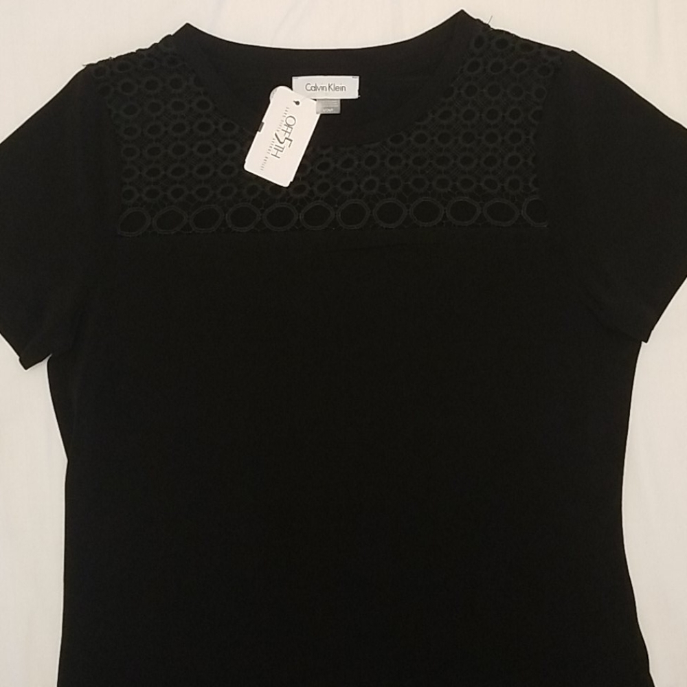 NWT Calvin Klein womens blouse size S